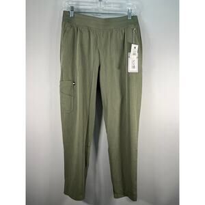 NWT Koi NextGen Smart Daily, Drawstring Cargo Scrub Pants Size M Petite, Olive